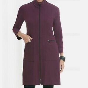 SPIRITHOUSE by ARTFUL HOME TRAVEL ZIP UP DRESS JACKET NWT Sz XS